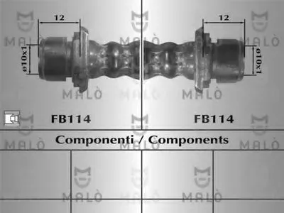 Тормозной шланг MALÒ купить
