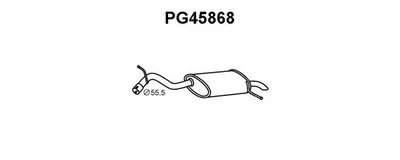 Глушитель выхлопных газов конечный VENEPORTE купить