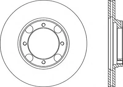 Тормозной диск ADAPTIVE OPEN PARTS купить