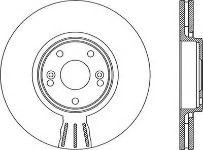 Тормозной диск ADAPTIVE OPEN PARTS купить