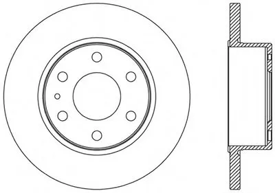Тормозной диск ADAPTIVE OPEN PARTS купить