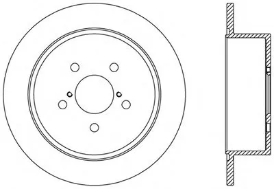 Тормозной диск RADIANCE OPEN PARTS купить