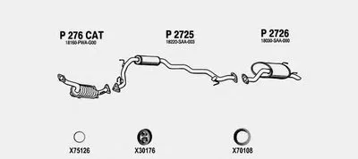 Система выпуска ОГ FENNO купить