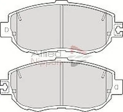 Комплект тормозных колодок, дисковый тормоз ANL Braking COMLINE купить