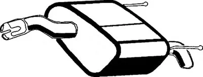 Глушитель выхлопных газов конечный ASMET купить