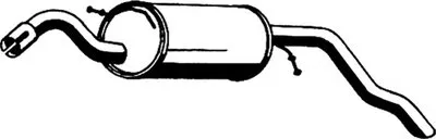 Глушитель выхлопных газов конечный ASMET купить