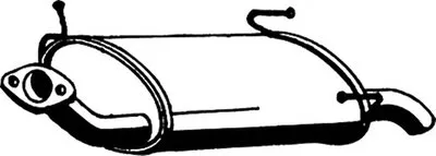 Глушитель выхлопных газов конечный ASMET купить