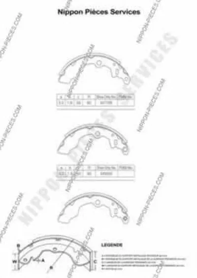 Комплект тормозных колодок NPS купить