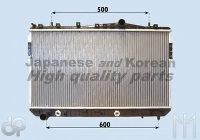 Радиатор, охлаждение двигателя ASHUKI купить