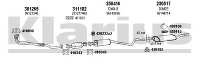 Система выпуска ОГ KLARIUS купить