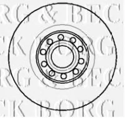Тормозной диск BORG & BECK купить