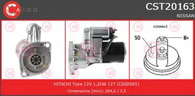 Стартер BRAND NEW SERIES CASCO купить