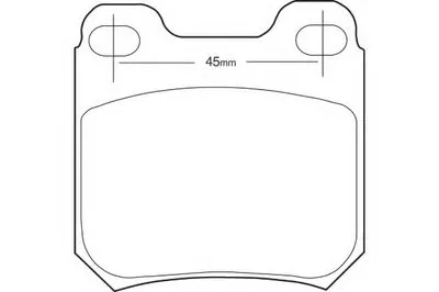 Комплект тормозных колодок, дисковый тормоз WAGNER купить