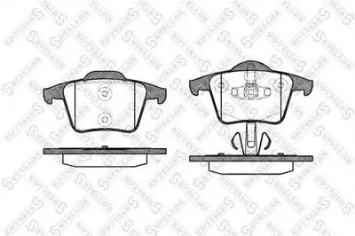 Комплект тормозных колодок, дисковый тормоз STELLOX купить