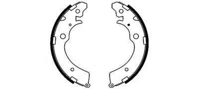 Комплект тормозных колодок HELLA PAGID купить