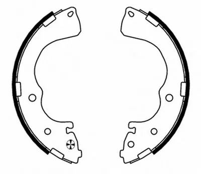 Комплект тормозных колодок HELLA PAGID купить