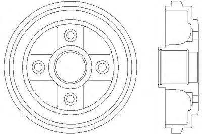 Тормозной барабан HELLA PAGID купить