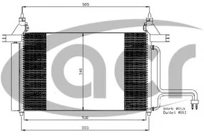Конденсатор, кондиционер ACR купить