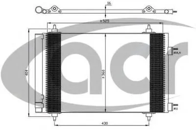 Конденсатор, кондиционер ACR купить
