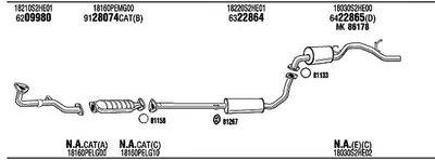 Система выпуска ОГ WALKER купить