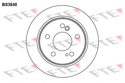 Тормозной диск FTE купить