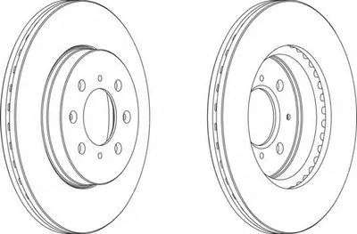 Тормозной диск PREMIER FERODO купить