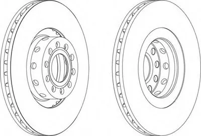 Тормозной диск PREMIER FERODO купить
