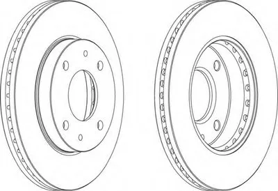 Тормозной диск PREMIER FERODO купить