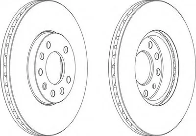 Тормозной диск PREMIER FERODO купить