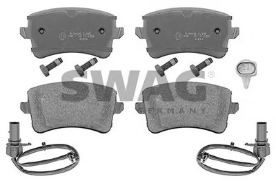 Комплект тормозных колодок, дисковый тормоз SWAG купить