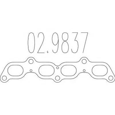 Прокладка, труба выхлопного газа MTS купить