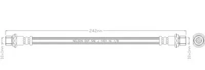 Тормозной шланг REMKAFLEX купить