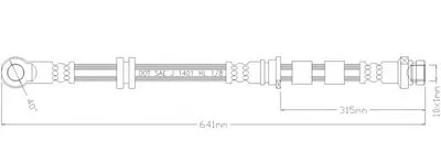 Тормозной шланг REMKAFLEX купить