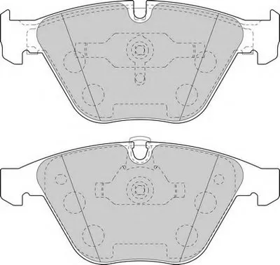 Комплект тормозных колодок, дисковый тормоз DURON купить