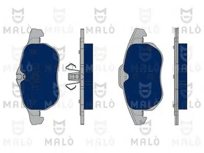 Комплект тормозных колодок, дисковый тормоз MALÒ купить