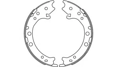 Комплект тормозных колодок ADVANCE OPEN PARTS купить