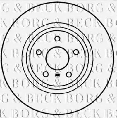 Тормозной диск BORG & BECK купить