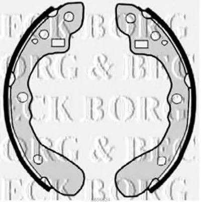Комплект тормозных колодок BORG & BECK купить