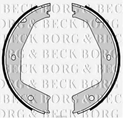 Комплект тормозных колодок BORG & BECK купить