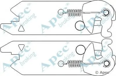 Система тяг и рычагов, тормозная система APEC braking купить