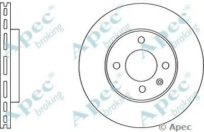 Тормозной диск APEC braking купить