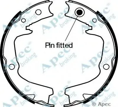 Тормозные колодки APEC braking купить