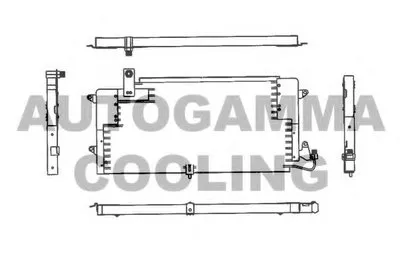 Конденсатор, кондиционер AUTOGAMMA купить