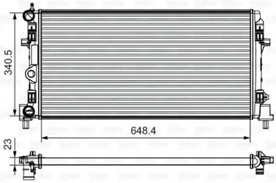 Радиатор, охлаждение двигателя VALEO купить