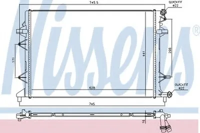 Радиатор, охлаждение двигателя