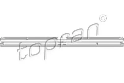 Щетка стеклоочистителя PREMIUM BRAND TOPRAN купить