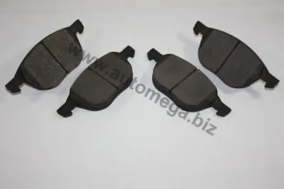 Комплект тормозных колодок, дисковый тормоз AutoMega Premium AUTOMEGA купить