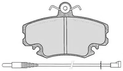 Комплект тормозных колодок, дисковый тормоз RAICAM купить