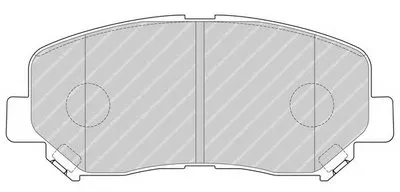 Комплект тормозных колодок, дисковый тормоз PREMIER FERODO купить