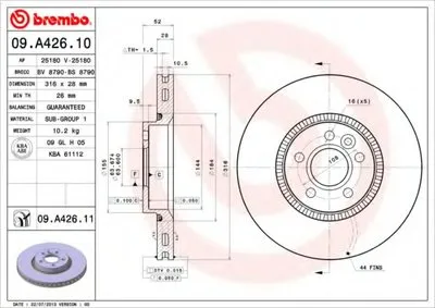 Тормозной диск COATED DISC LINE BREMBO купить